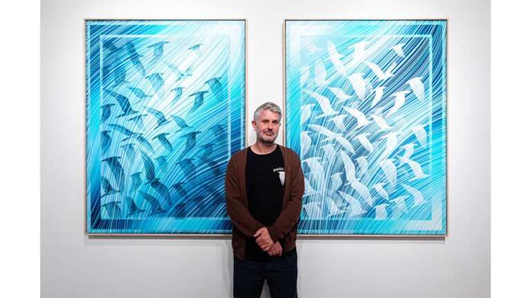 Kai Clements : “My aim is to immerse the viewer within forces of nature, using colour, light, and movement to transport them through a journey.”