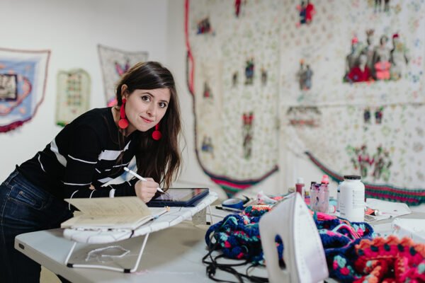 Hale Ekinci Weaves Stories Of Identity, Heritage, And Humor Through Textile Art